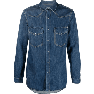 VALENTINO DENIM SHIRT Size: 48, colour: NAVY