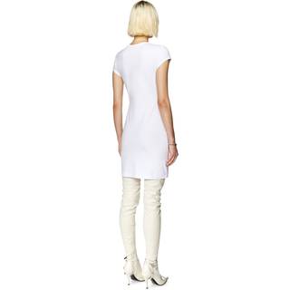 D-Angiel Short Dress in Bright White - M