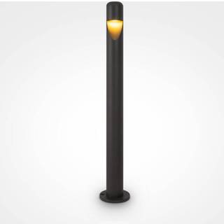 Maytoni Hagen LED-gadelampe, 3000K, grafit