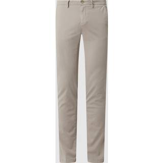 BALDESSARINI Herren Hose beige Slim Fit