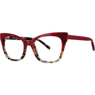 Vera Wang V558 Garnet 51 Briller Mænd Tortoiseshell - Red Tortoise - 51mm