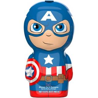 Air-val International Captain America Shower Gel & Shampoo 400ml