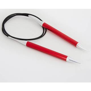 KnitPro ZING rundpind 60 cm (2.00-12.00mm) 6.50 mm Indhold:1 fast rundpind Materiale:Aluminium Type: Fast rundpind Størrelser:2.00-12.00 mm.