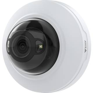 Axis Communications Dome Kamera 02677-001 Überwachungskamera mit 2 Megapixel Auflösung. professionelle Kamera für außen - weiß