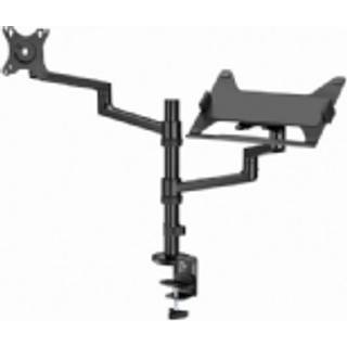 Gembird Monitor Arm & Notebook Tray - 1 x monitor 17"-32" & 1 x notebook 17.3"