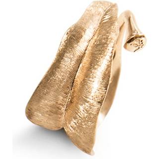 OLE LYNGGAARD COPENHAGEN Leaves 18 kt guld ring, mellem