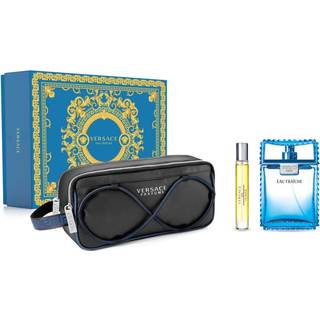 Versace Man Eau Fraiche Gavesæt 100ml EDT + 10ml EDT + Taske