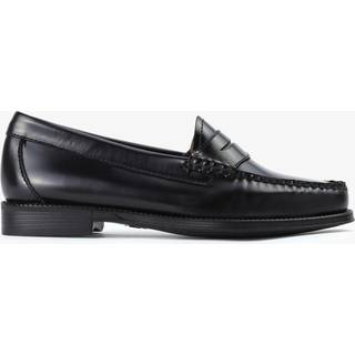 Easy Weejuns Penny Loafers, Black Leather, 39