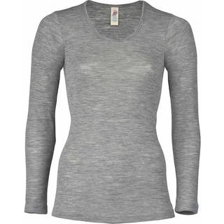 Bluse Merinould & Silke Light Grey fra Engel Natur - 1 stk