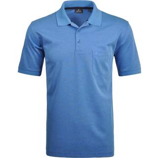 RAGMAN Herren Polo-Shirt blau