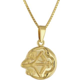 trendor 41088-12 Schütze Sternzeichen Gold 333/8K mit goldplattierter Kette