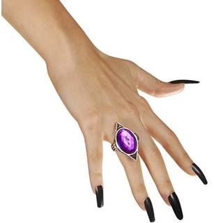 Gotisk ring med sten