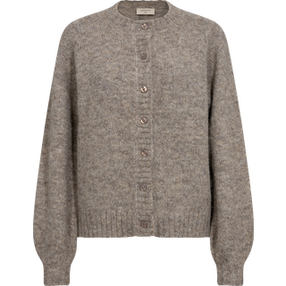 Freequent Cardigan - Louisa - Desert Taupe Melange