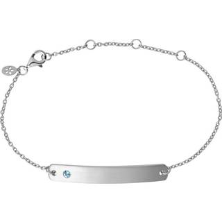 ByBiehl My Powers armbånd i sølv med akvamarin