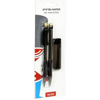 Danpen stiftblyanter 2-pak med stifter 0,7 mm (På lager i butik)