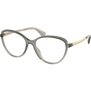 Ralph by Ralph Lauren RA7157U 6127 53 Briller Kvinder Krystalklar - Transparent Glossy Grey - 53mm