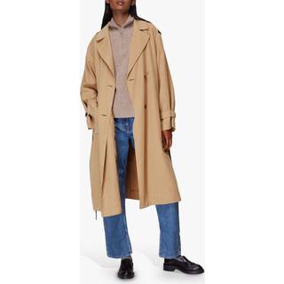 Whistles Whistles Nude Riley Trench Coat