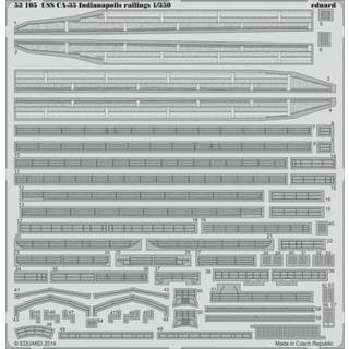 USS CA-35 Indianapolis railings f.Academ
