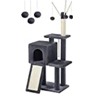 Feandrea Cat Tree, Cat Tower til indendørs katte, killinger, røget grå PCT143G01