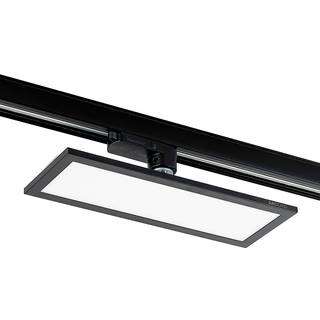 Arcchio Hairis LED-panel, 30 cm, sort, 4000 K