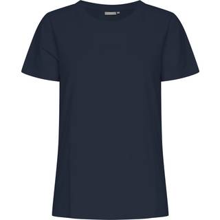 Fransa FRZASHOULDER T-shirt - Blå - Str L - Damer