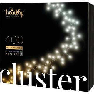 Twinkly Light Cluster - 400LED Aww 6m Bt+Wi-Fi, GEN II ✓ På lager - klar til levering og afhentning