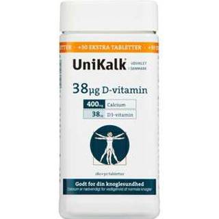 UniKalk 38 µg + 30 stk. ekstra- Fri fragt over 249