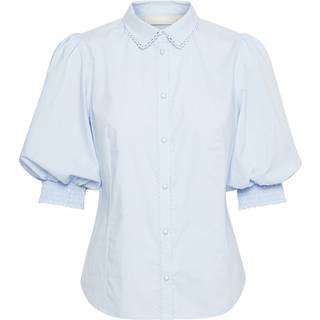 Karen By Simonsen Chillykb Blouse Bluser 10103644 Xenon Blue (46)