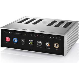Rose RS520 sølv - Stereo Hi-Fi Forstærker, Tidal, Qobuz, Spotify, A + D