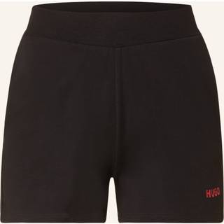 Relaxed fit shorts i jersey med stræk og logoprint
