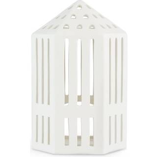 Kähler Urbania lyshus galleri hvid 18,5 cm