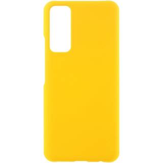 Huawei P smart (2021) Plastik Cover m. Frosted (mat) Bagside - Gul
