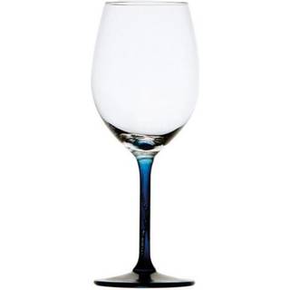 Vinglas i plast Marine Business Party Blue, transparent/blå, 35 cl, 6-pak