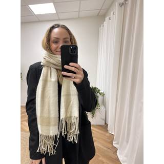 Marta Du Chateau dame tørklæde 182302 - Beige - Onesize