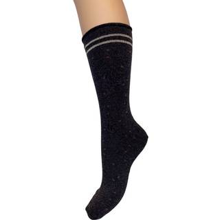 Bomulds børnestrømper fra Steven, Gaming - Sort-26-28