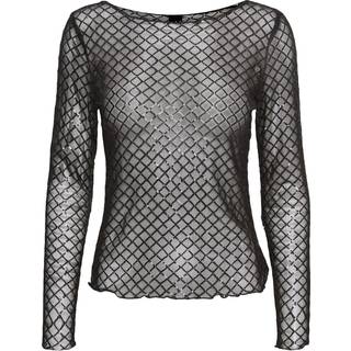 Safina Bluse, Sort, S