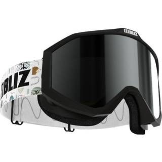Bliz Liner JR Mirror - Brown w Silver mirror Black
