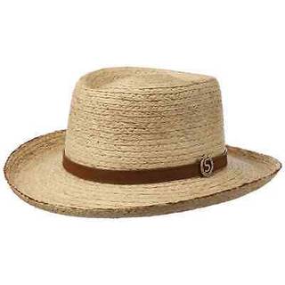 Stetson Unisex Gambler Raffia Beige, 57/M