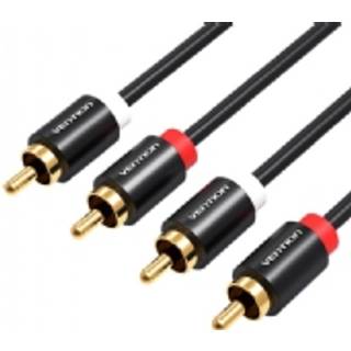 Vention - 2RCA Cinch to 2RCA Cinch Cable VAB R06 B200 2m black