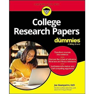 College Research Papers For Dummies