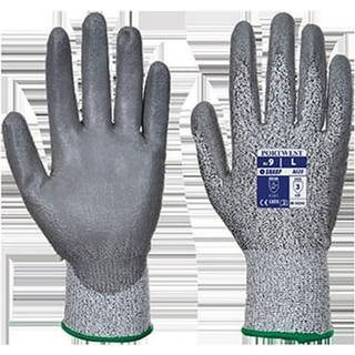LR PU skærefast handske - Grå (Størrelse: S)