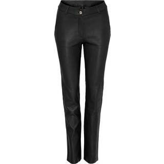 Notyz Stretch Pants Skind 11201 Black W Gold Acc (34)