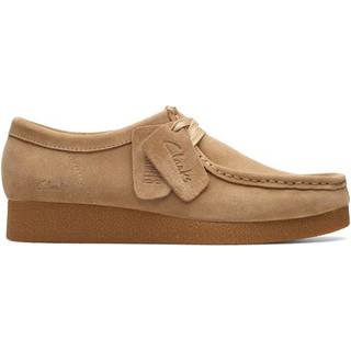Wallabee - Dark Sand Suede - Clarks - Camel 39 1/2