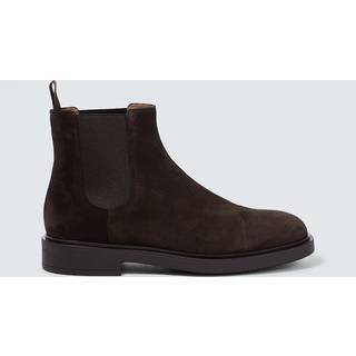 Gianvito Rossi Douglas suede chelsea boots - brown - EU 46