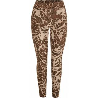 Marta Du Chateau dame bukser D2998 - Brown animal - S/M