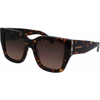 Ferragamo Kvinde SF1104S 242 Solbriller Acetat Brun Brun Firkantet Normal Skygge