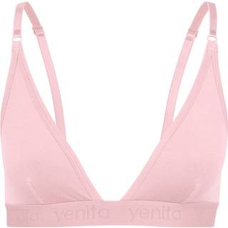 Bambus BH uden bøjle, rosa, str. small
