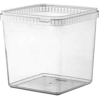 Condibøtte 1-rums PP 19,2x19,2x19,1cm 5000ml klar