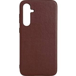 Samsung Galaxy S23 FE Buffalo Ægte Læder Bagside Cover - Brun