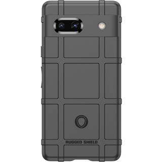 Google Pixel 7A Rugged Shield Series Håndværker Bagside Cover - Sort